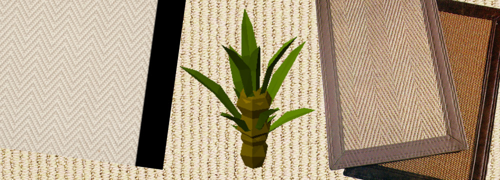 Fibra natural Sisal y Cuero